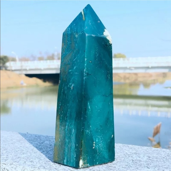 High Quality Ocean Jasper Tower 478 grams - Picture 3 of 8